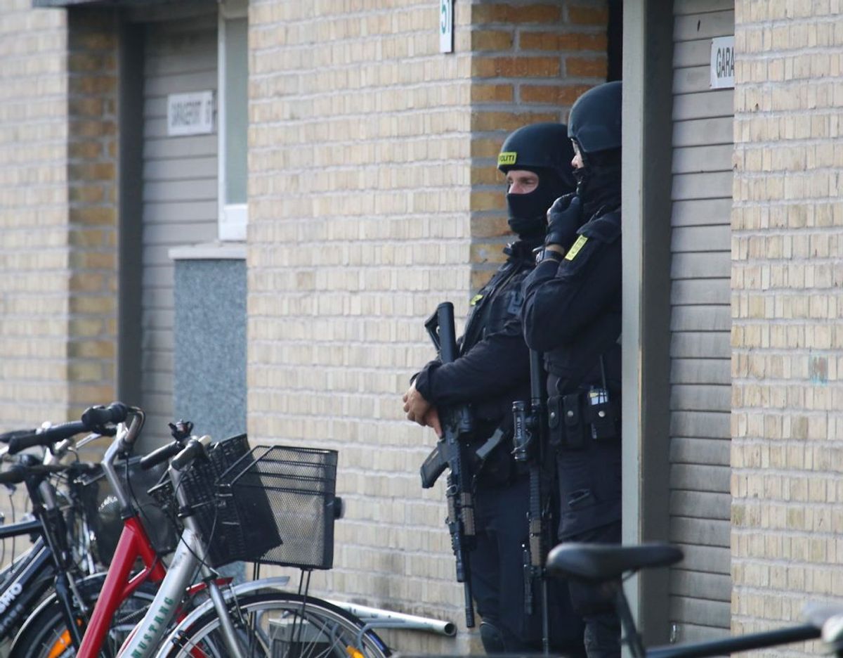 PET’s aktionsstyrke er en specialuddannet enhed, der er en del af det danske nationale antiterrorberedskab. Enheden hjælper med at bekæmpe terrorisme og grov organiseret kriminalitet. Foto: Mathias Øgendal/Scanpix