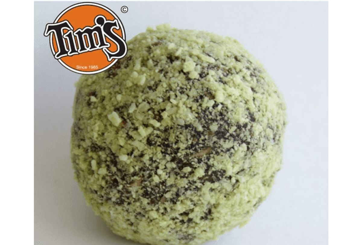 Raw Balls fra Tim’s Cookies er blevet tilbagekaldt på grund af skimmel. Foto: Fødevarestyrelsen/Tim’s Cookies.