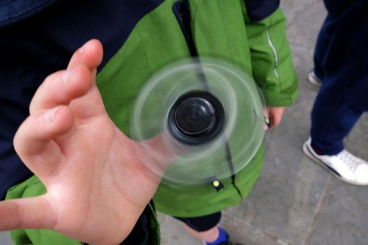 Britiske myndigheder har trukket flere fidget spinnere tilbage. KLik videre og se billeder af nogle af de tilbagetrukne varer. Arkivfoto: JEWEL SAMAD/Scanpix