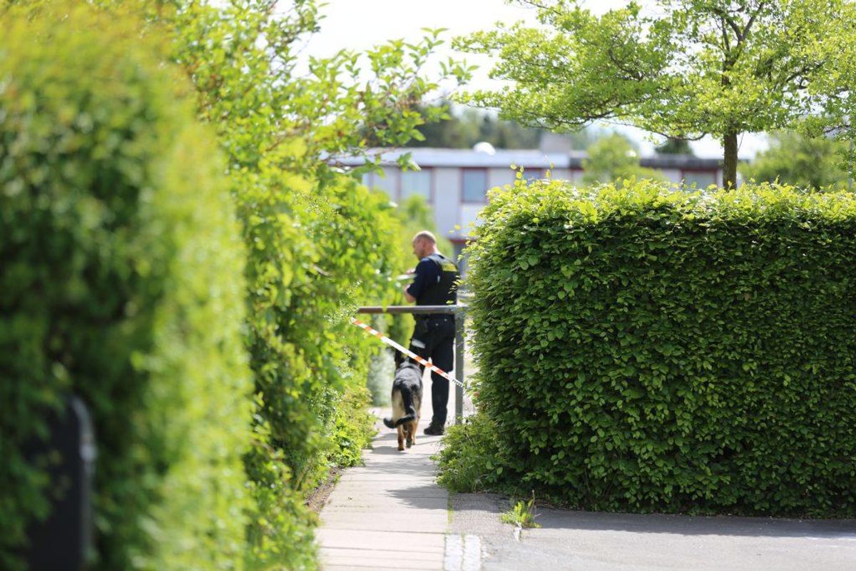 En 23-årig mand blev torsdag eftermiddag stukket i låret med en kniv i Ishøj. Foto: Steven Knap, droto.dk
