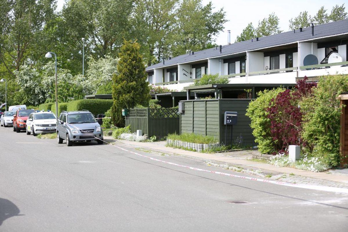 En 23-årig mand blev torsdag eftermiddag stukket i låret med en kniv i Ishøj. Foto: Steven Knap, droto.dk