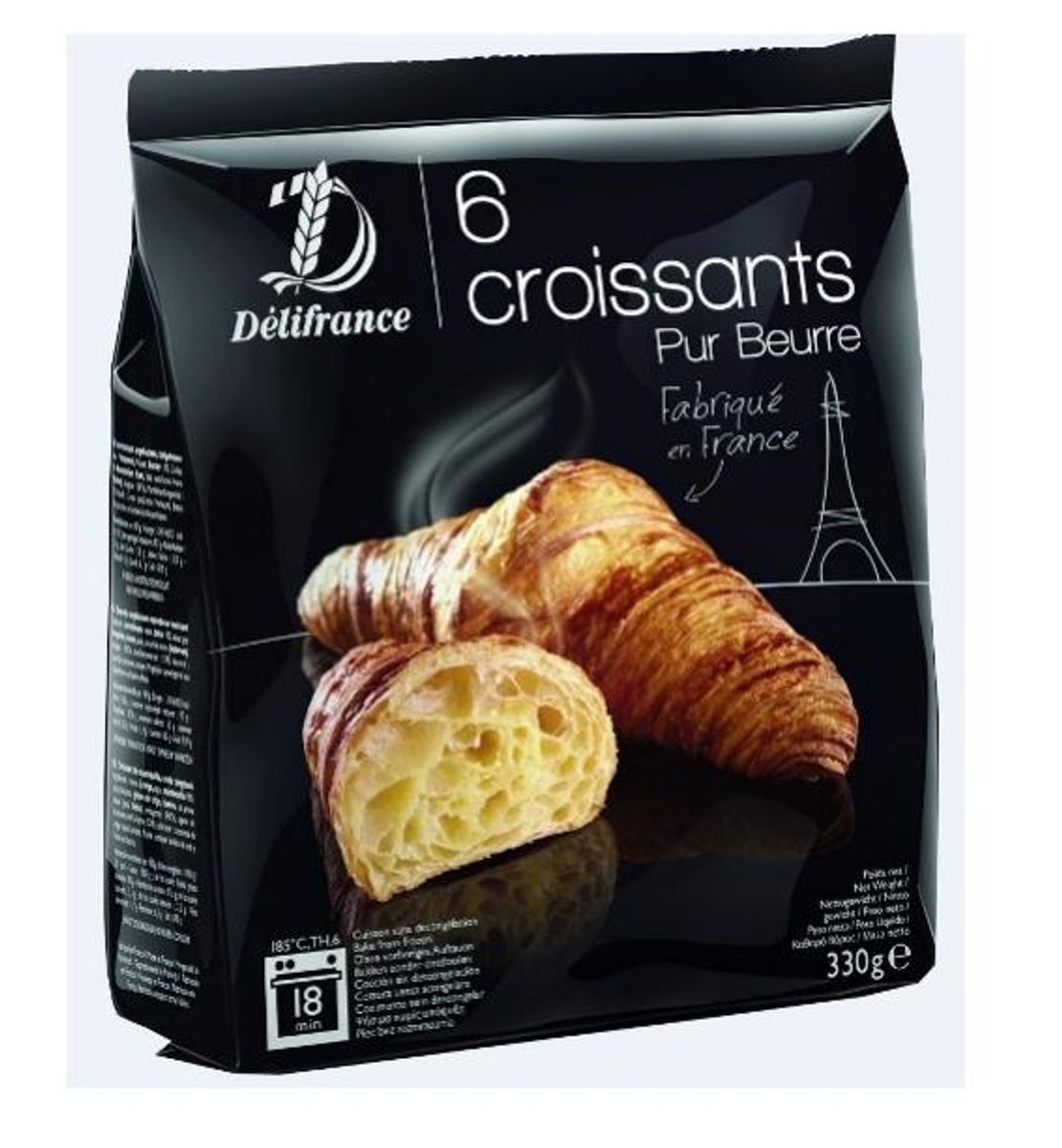 Disse croissanter trækkes tilbage på grund af manglende dansk mærkning. Foto: Geia Foods A/S