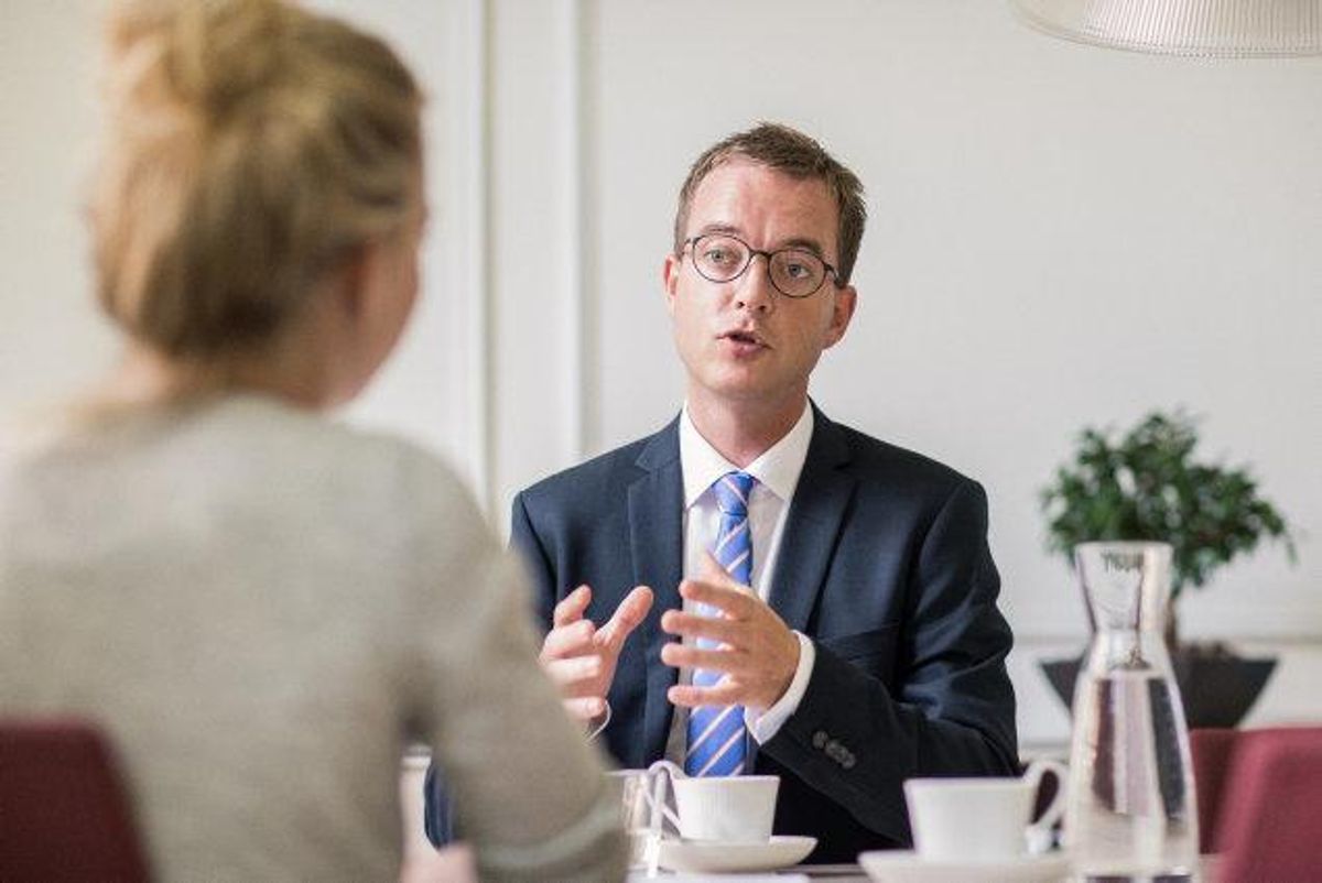 Esben Lunde Larsen bliver anklaget for at have løjet for Folketinget. Det skriver Berlingske. (Arkivfoto) Foto: Kim Vadskær/Free