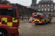 Brandbiler rykker ud til brandalarm på Christiansborg