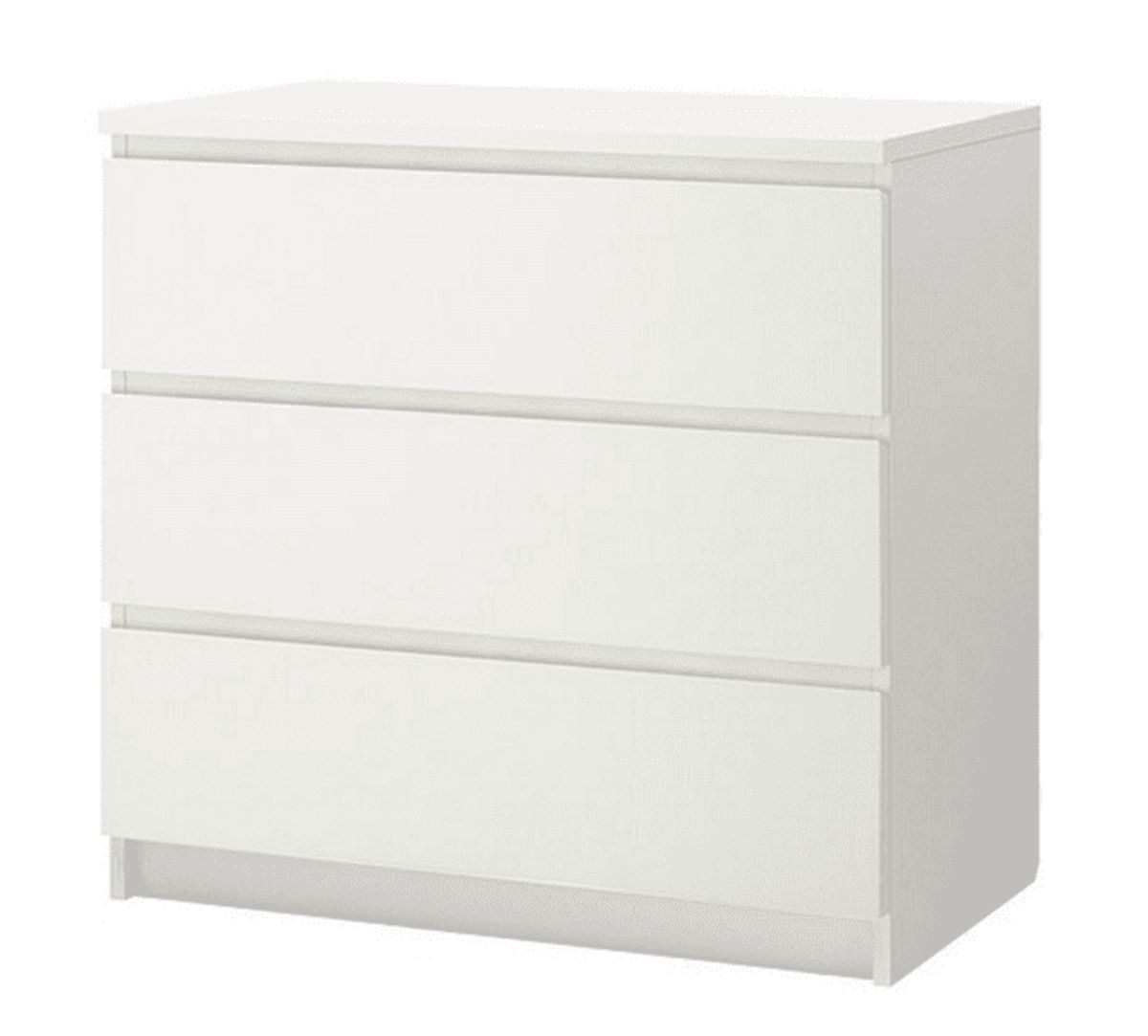 Det er kommoder fra serien Malm, der tidligere blev tilbagekaldt. Se flere modeller ved at klikke på fotoet. Foto: Ikea.