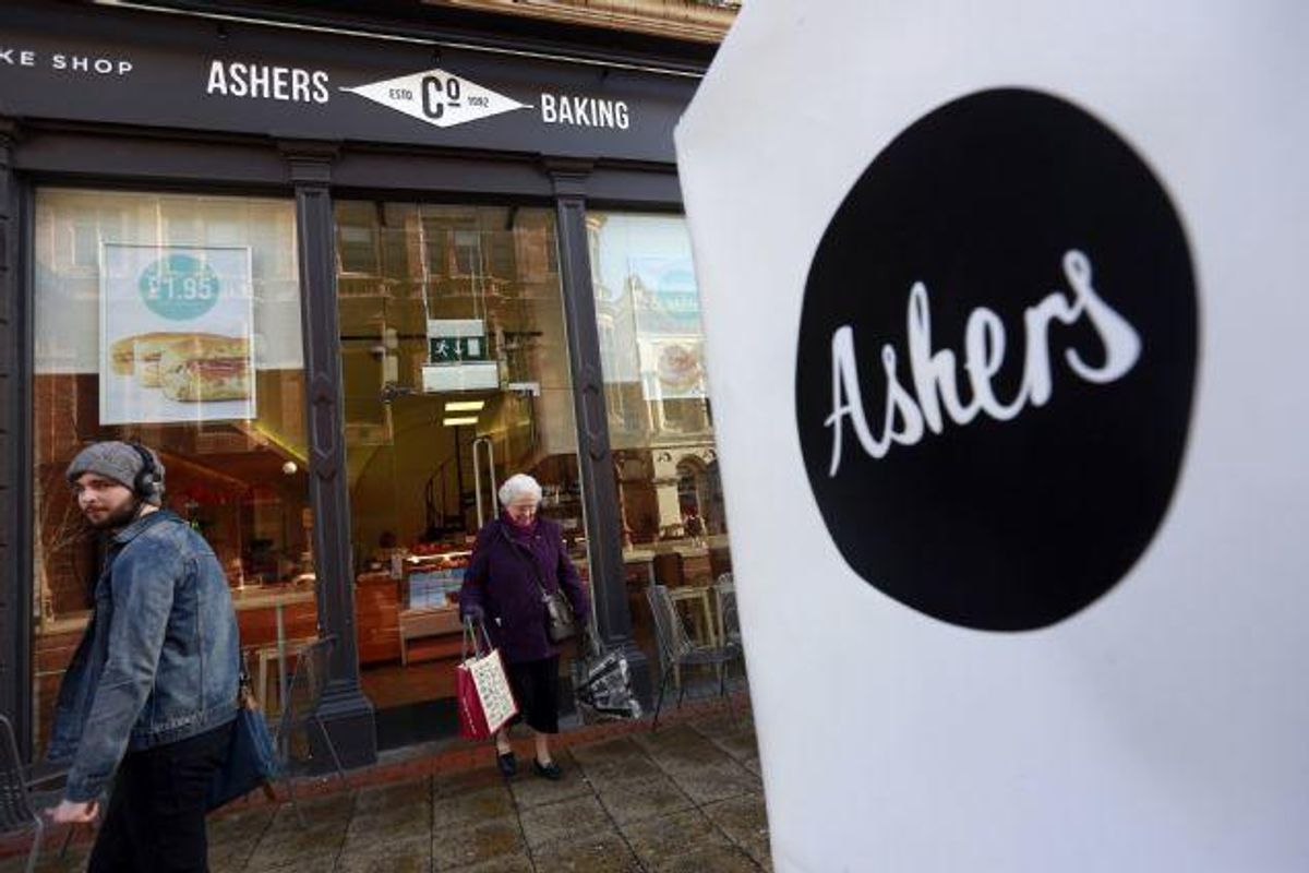 Ashers Bakery er kommet i mediernes søgelys, efter ejerne har nægtet at lave en kage med et særligt tema. Foto: Cathal Mcnaughton/Reuters