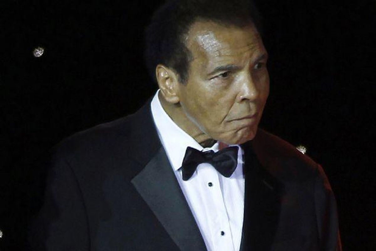 Den tidligere storbokser Muhammad Ali er indlagt på et hospital for vejrtrækningsproblemer. (Arkivfoto). Foto: Stringer/Reuters