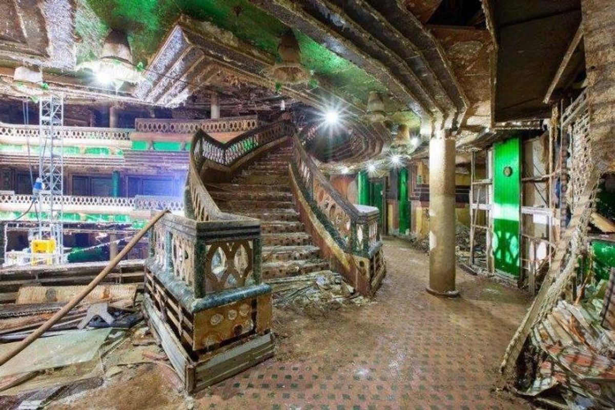 Sådan så Costa Concordia ud efter at have ligget i vandet i flere år. Foto: Hand outs.