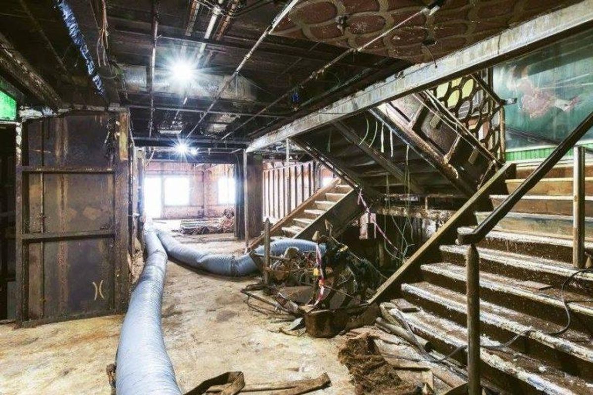Sådan så Costa Concordia ud efter at have ligget i vandet i flere år. Foto: Hand outs.