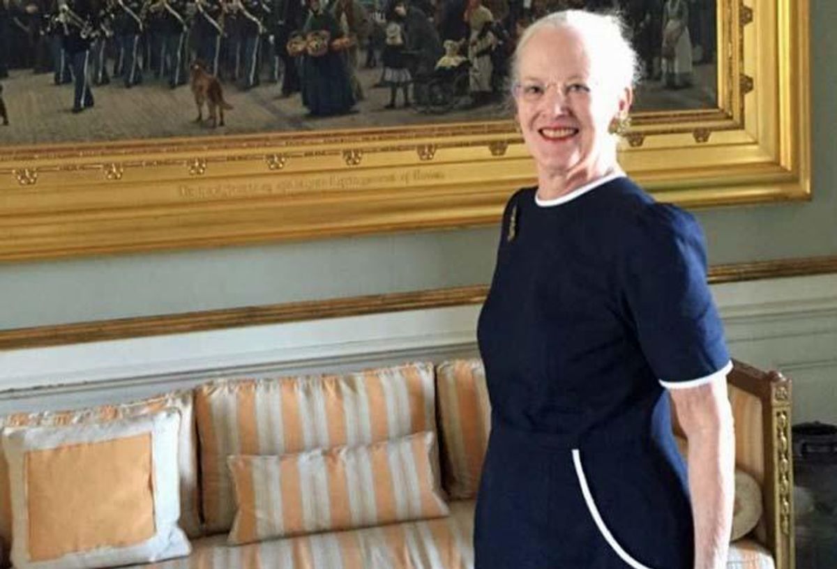 Kronprinsen har taget det første foto af dronning Margrethe til lanceringen af Kongehuset på Facebook og Instagram. Foto: Kongehuset.