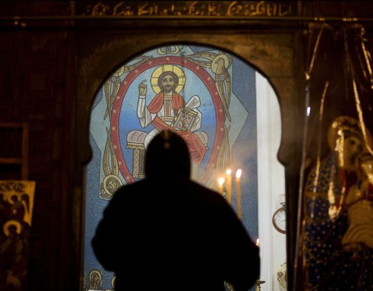 Egypten har henrettet en munk, der var dømt til døden for drab på abbeden i sit kloster. Sagen har sendt chokbølger gennem det koptiske mindretal i Egypten. (Arkivfoto) Foto: Amr Nabil/Scanpix