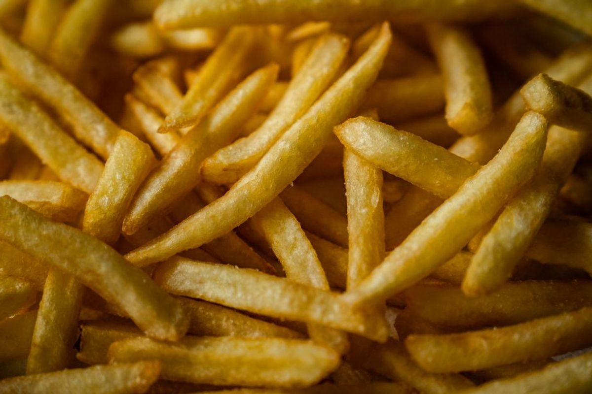 Pommes frites og chips er ting, som du skal holde dig fra. Det kan mætte, men kartofler er forbundet med vægtforøgelse. (Foto: Emil Helms/Ritzau Scanpix)
