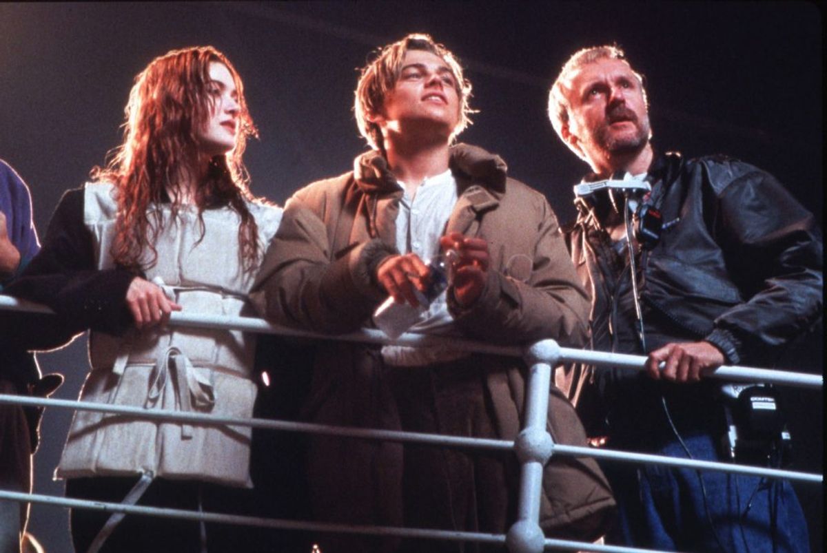 Du så hitfilmen Titanic, der blev instrueret af James Cameron. Filmen blev en af de mest sete i 90’erne og havde Kate Winslet og Leonardo DiCaprio i hovedrollerne. Foto: Merle Wallace/paramount Studios REUTERS/Scanpix