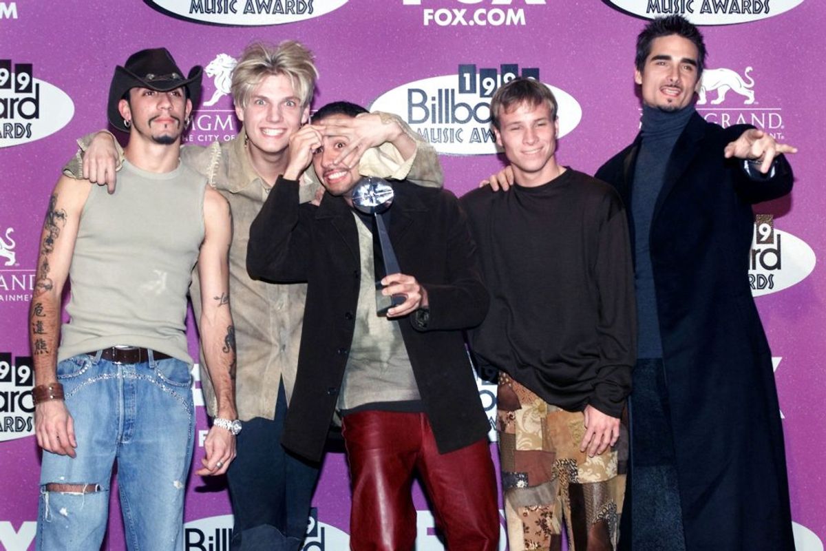 Backstreet Boys, Westlife og *NSync startede en boyband-krig udover det sædvanlige. Foto: Steve Marcus REUTERS/Scanpix