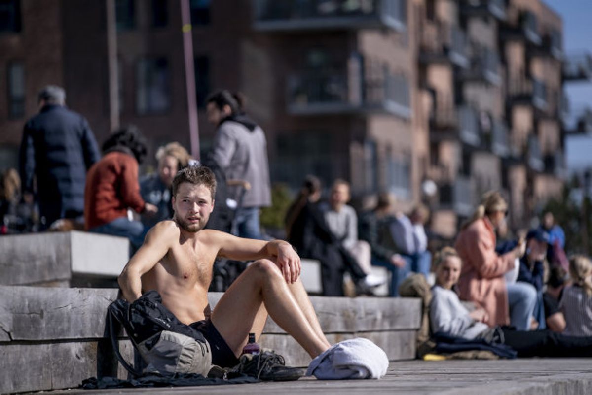 Søndag kan det blive op til 20 grader flere steder i landet, lyder det fra DMI. (Arkivfoto) Foto: Liselotte Sabroe/Scanpix