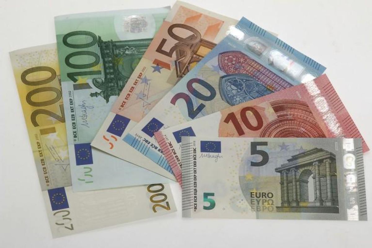 En russisk mand blev i Føtex fundet i besiddelse af 82 falske 200 euro-sedler. Foto: Scanpix (Arkivfoto)