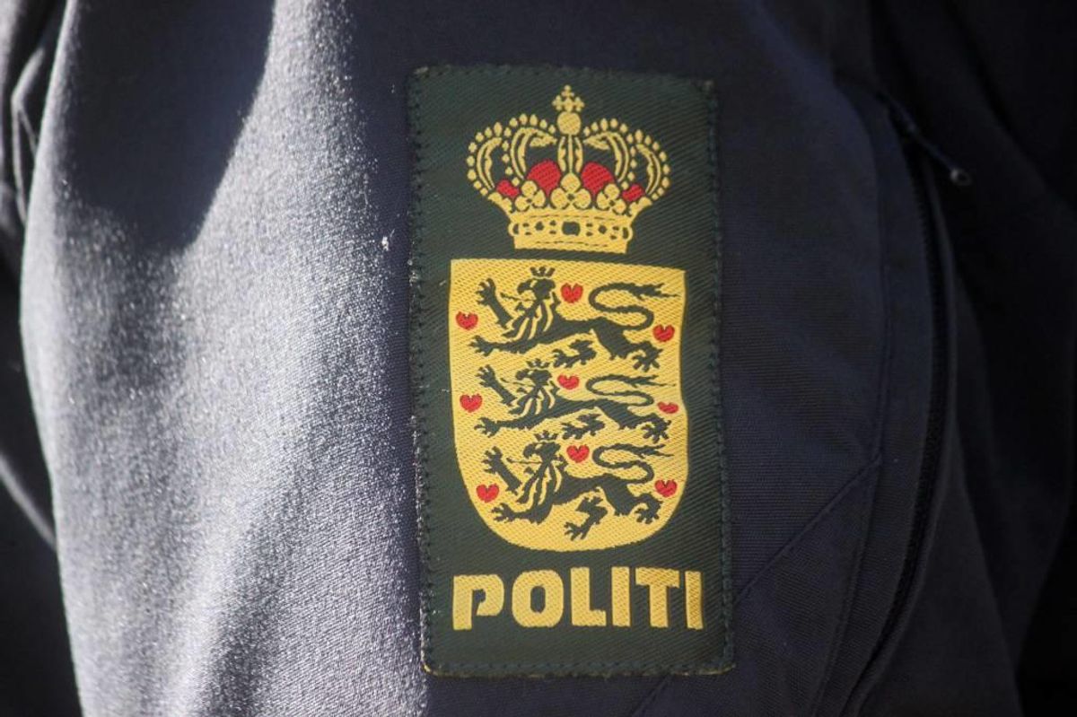 En 28-årig mand er sigtet for at have udgivet for at være politibetjent. Foto: Elo Christoffersen (Arkivfoto)