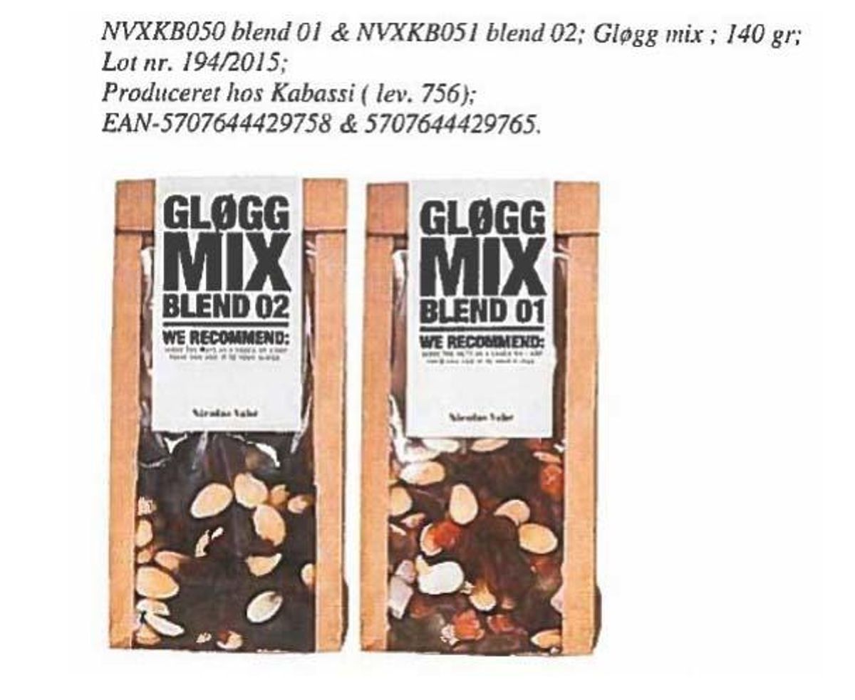 Gløgg Mix Blend 01 og Gløgg Mix Blend 02. Pressefoto.
