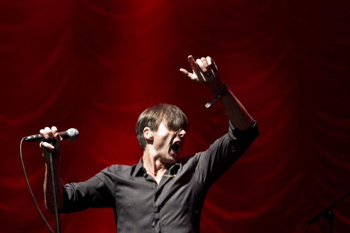 Suede – og forsanger Brett Anderson – gæster næste års Tinderbox-festival. Arkivfoto: Axel Schütt/Scanpix