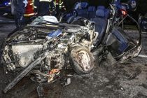 Tre biler i ulykke: Én person alvorligt kvæstet