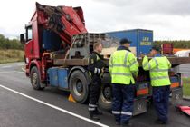 Stor kontrol af lastbiler: 87 sager