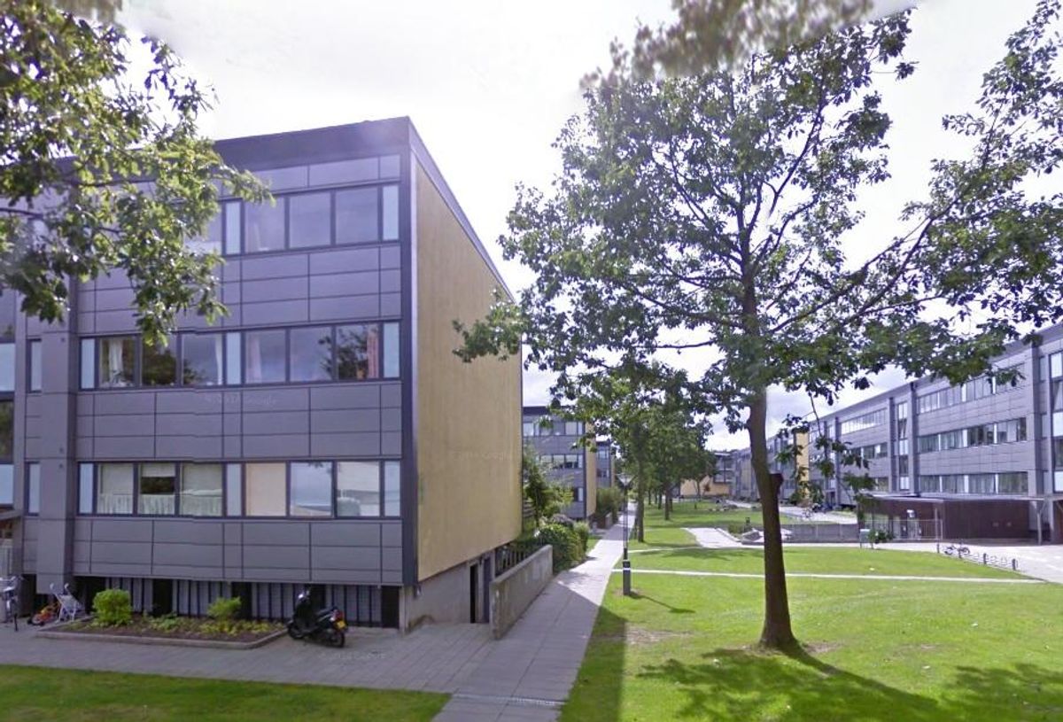 Lisbeth Maria Duelund fik afslag på at få en indboforsikring fordi hun bor i Skovparken i Kolding. Foto: Google Street View