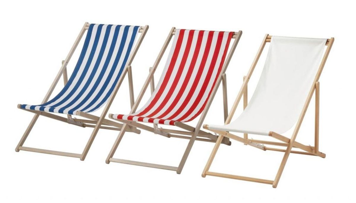Strandstolen ved navn Mysingsö er også tilbagekaldt. Den kan give ‘omfattende fingerskader’. Foto: Ikea.