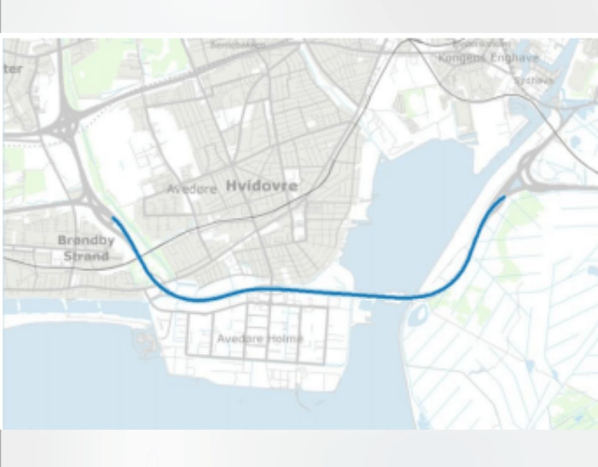 Udvidelse af Amagermotorvejen. Foto: TRM.dk