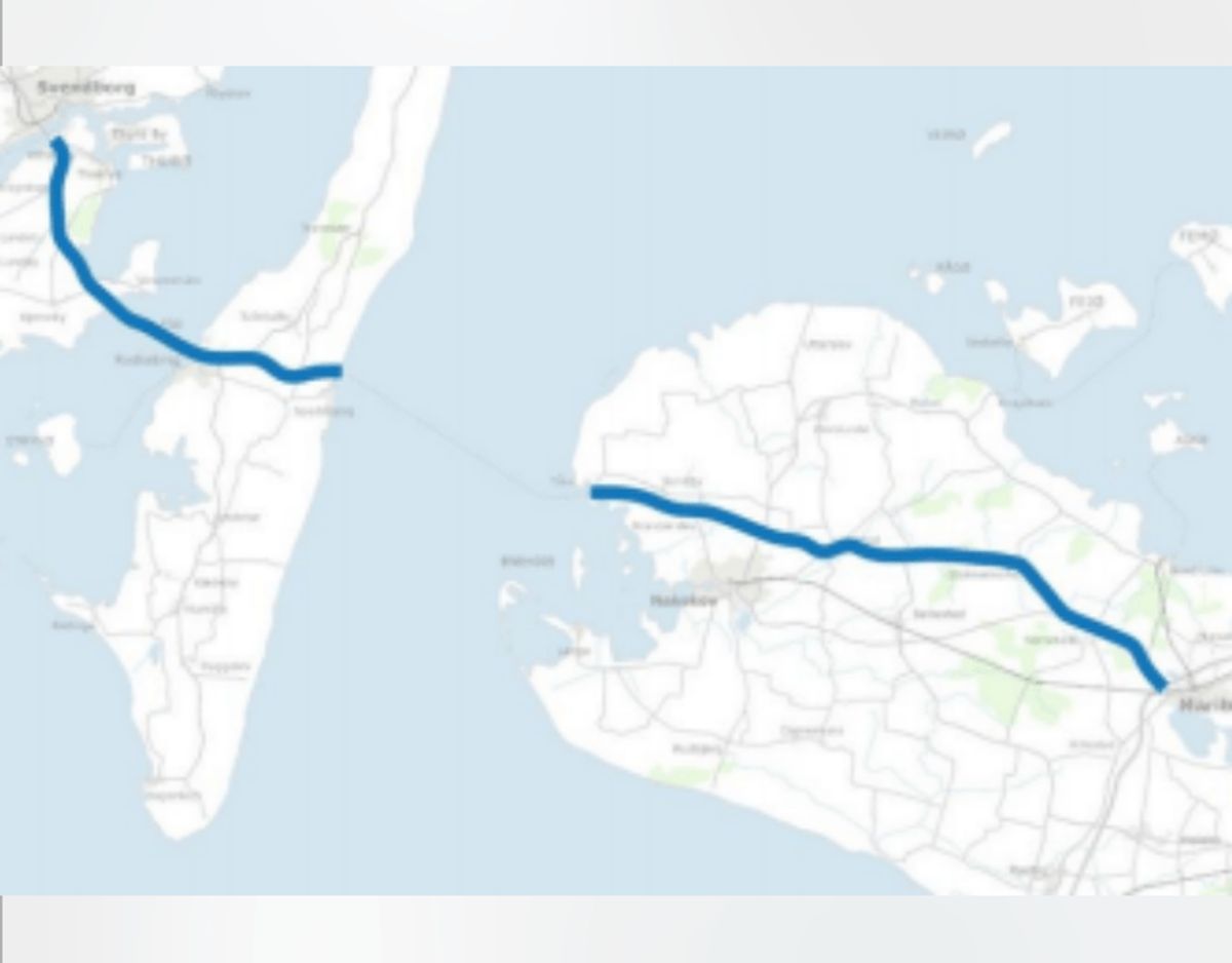 Kapacitetsforbedringer på Rute 9 mellem Maribo og Svendborg (Nørreballe mv.) Foto: TRM.dk