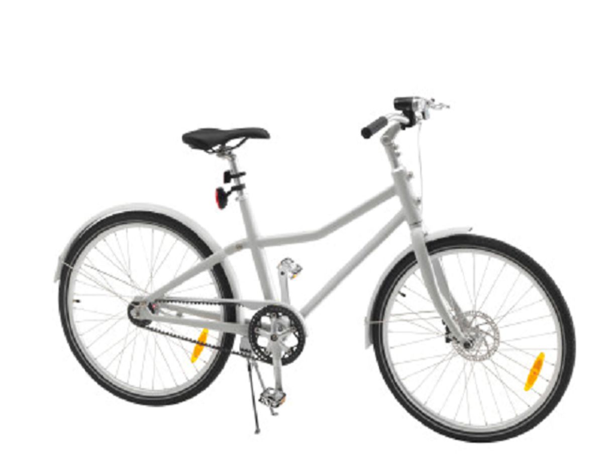Sådan ser den omtalte – og farlige – cykel ud. Stop med at køre på den øjeblikkeligt. KLIK dig videre og se andre tilbagetrukne varer fra det populære varehus. Foto: Ikea.