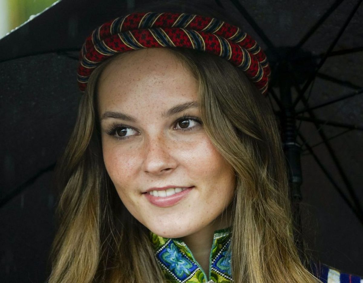 Endnu et foto af den smukke, norske prinsesse. Foto: Scanpix/Lise Åserud / POOL / NTB