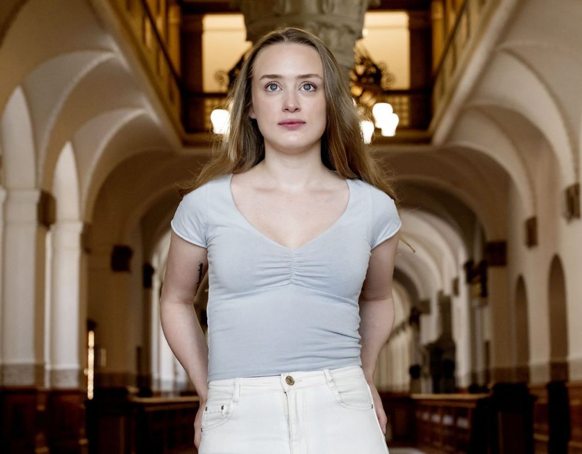 Aki-Matilda Høegh-Dam var 22 år, 7 måneder og 19 dage gammel, da hun blev valgt til Folketinget for Siumut den 5. juni 2019. Foto: Scanpix.