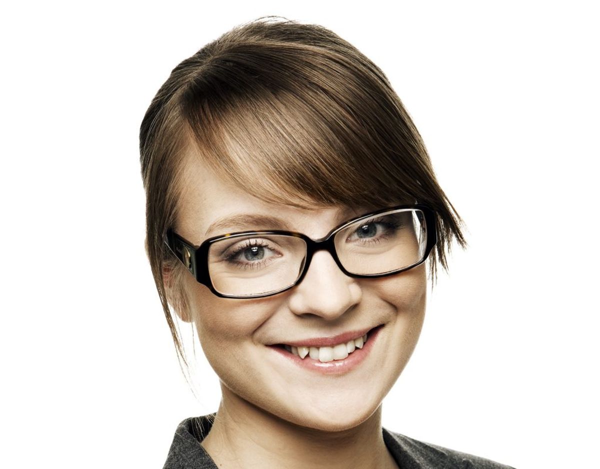 Nanna Westerby Jensen var 23 år, 4 måneder og 2 dage gammel, da hun blev valgt til Folketinget for SF den 13. november 2007. Foto: Folketinget.