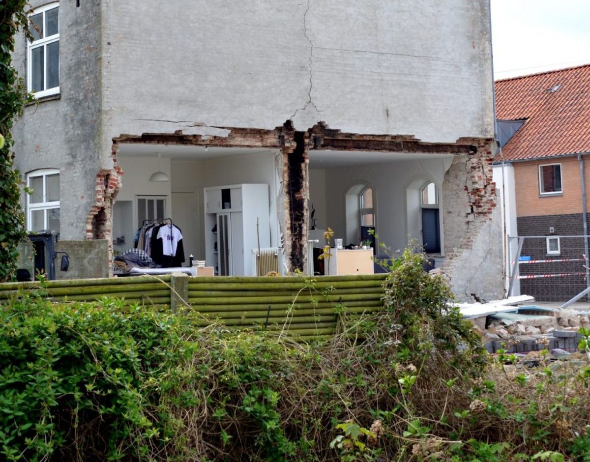 Bygningen på Østergade i Esbjerg. Foto: Peter Langwithz Smith.