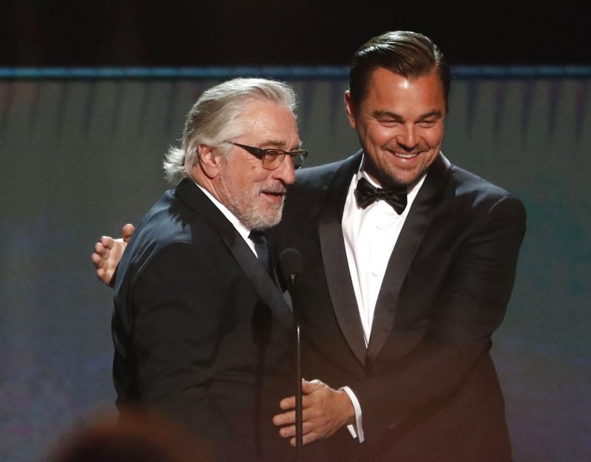 I filmen spiller Robert De Niro blandt anset sammen med Leonardo DiCaprio. Foto: Scanpix/REUTERS/Mario Anzuoni