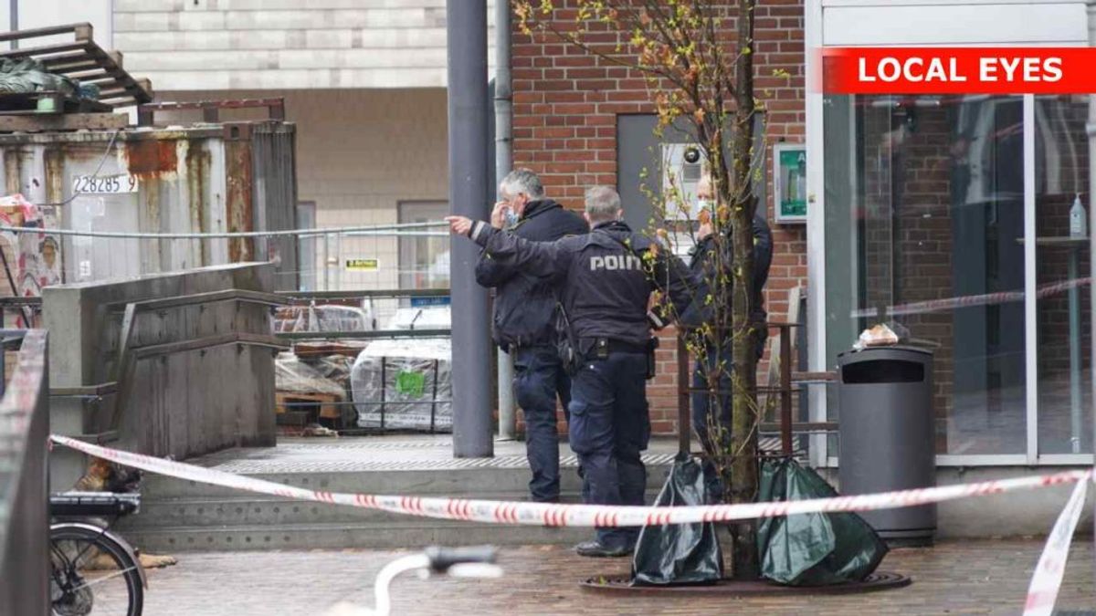 To personer er anholdt efter knivstikkeri i Odense. En 50-årig mand er indlagt. Foto: Local Eyes