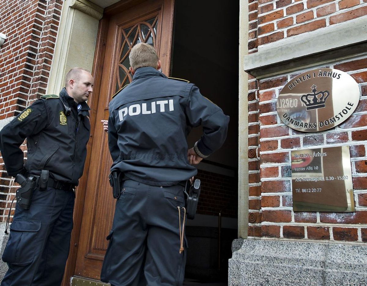 Manden blev dømt her i Retten i Aarhus. Arkivfoto: Henning Bagger/Scanpix