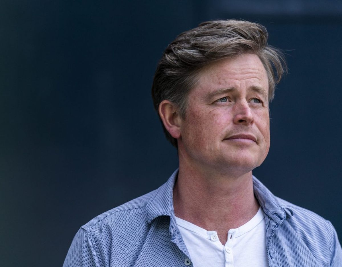 50-årige Caspar Phillipson glæder sig over at kunne vise flere farver frem på paletten. Foto: Scanpix.