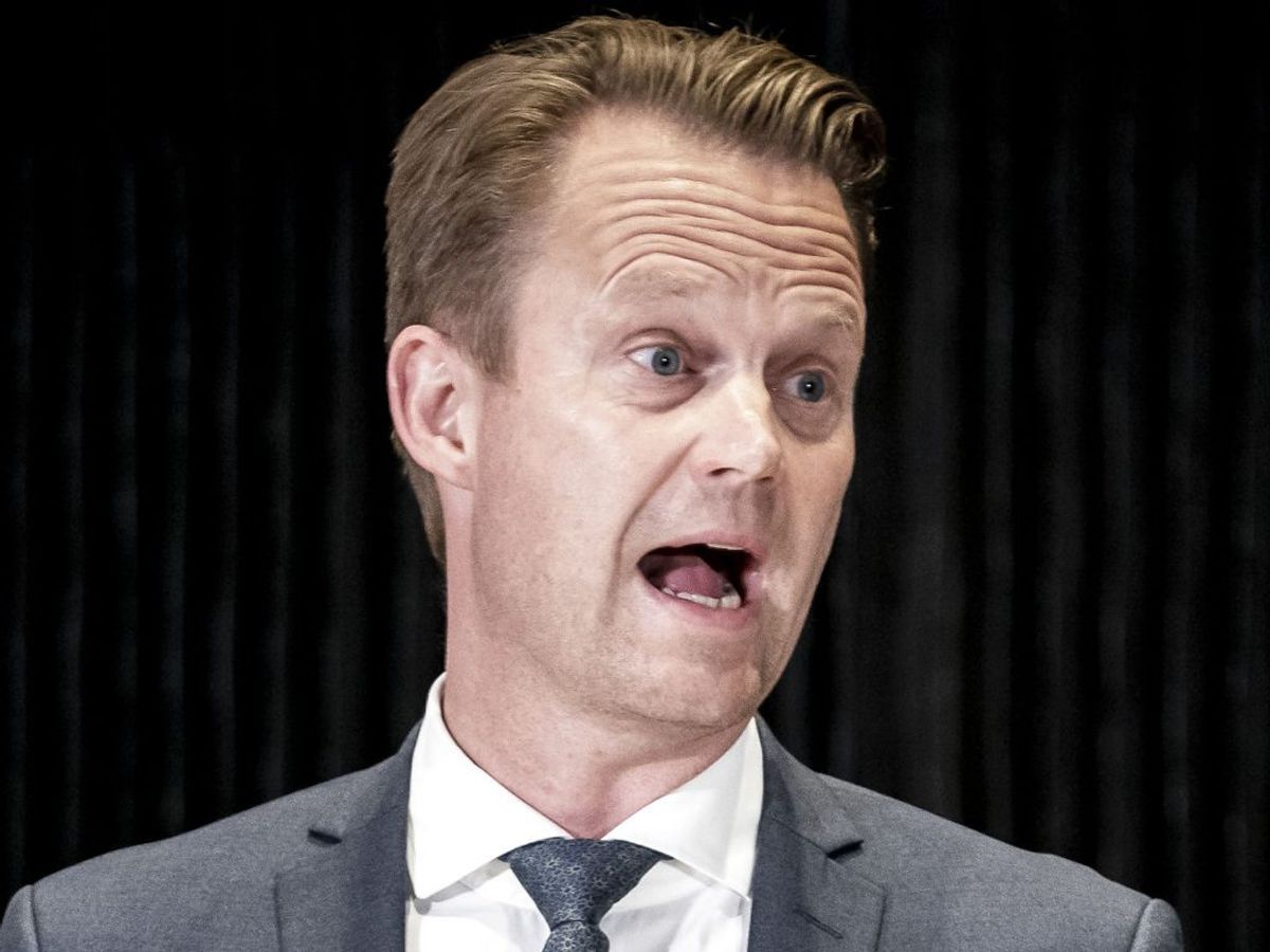 Udenrigsminister Jeppe Kofod har sammen med regeringen i dag fået kritik fra samtlige partier i Folketinget, undtagen Socialdemokratiet, for ikke at have delagtiggjort Det Udenrigspolitiske Nævn i vurderinger fra Forsvarets Efterretningstjeneste. (Foto: Mads Claus Rasmussen/Ritzau Scanpix)
