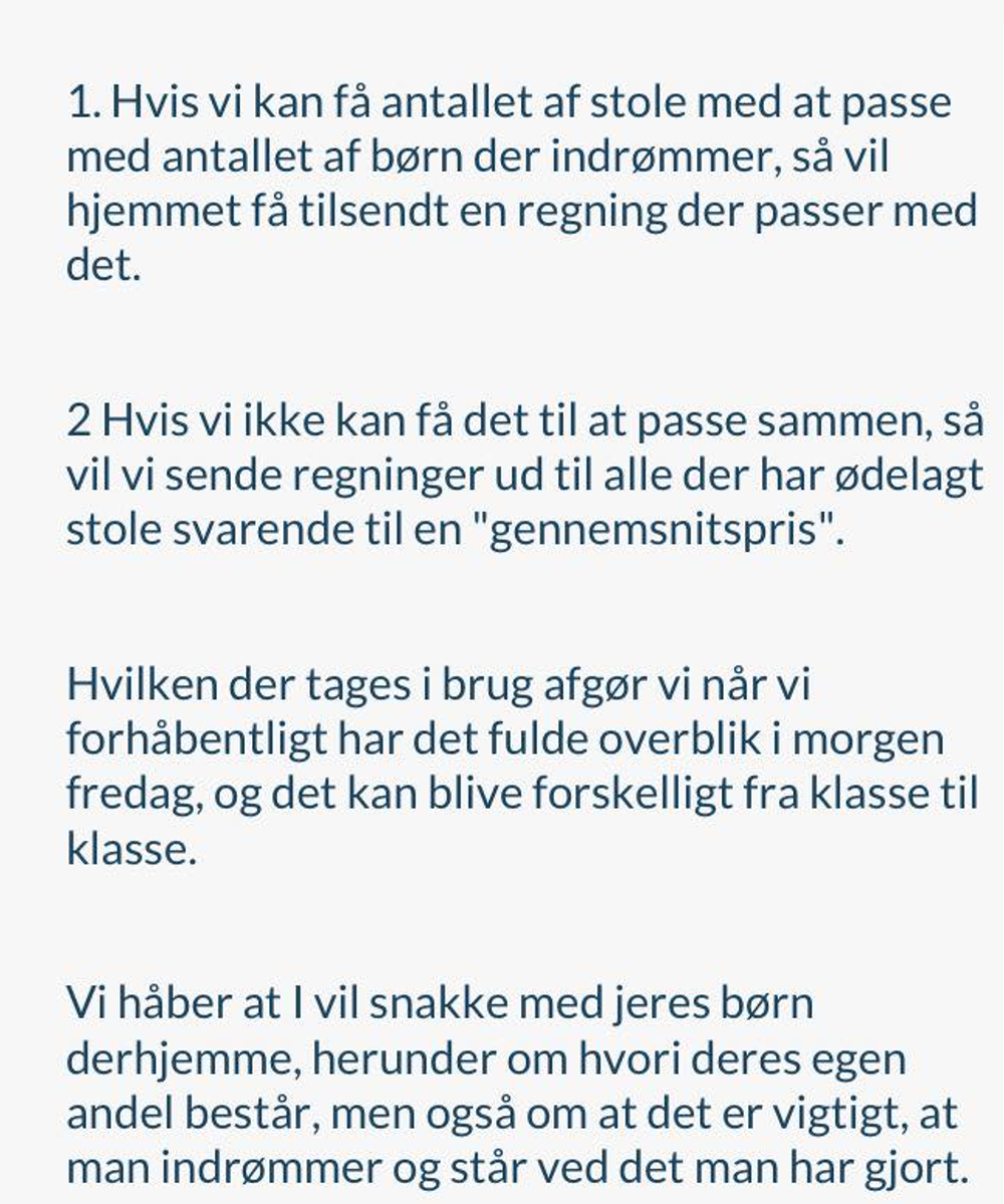 Screendump fra Aula