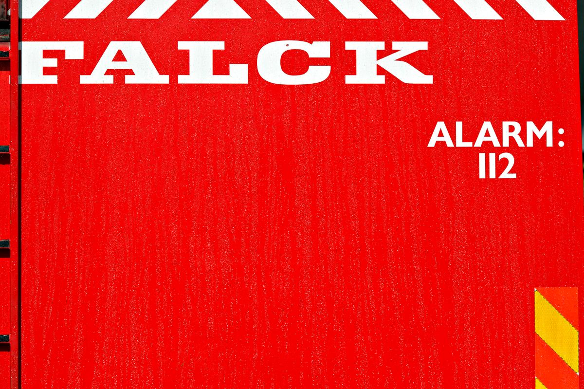 Politiet oplyser, at Falck er på stedet. Genrefoto: Michael Bager