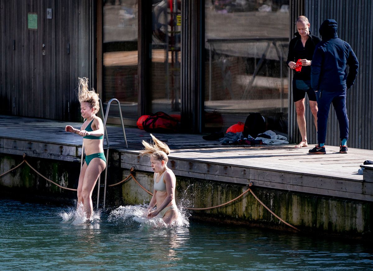 Weekendens vejr bliver en blandet fornøjelse. Der er udsigt til både sol, skyer, lidt regn og blæsevejr. (Foto: Liselotte Sabroe/Ritzau Scanpix)
