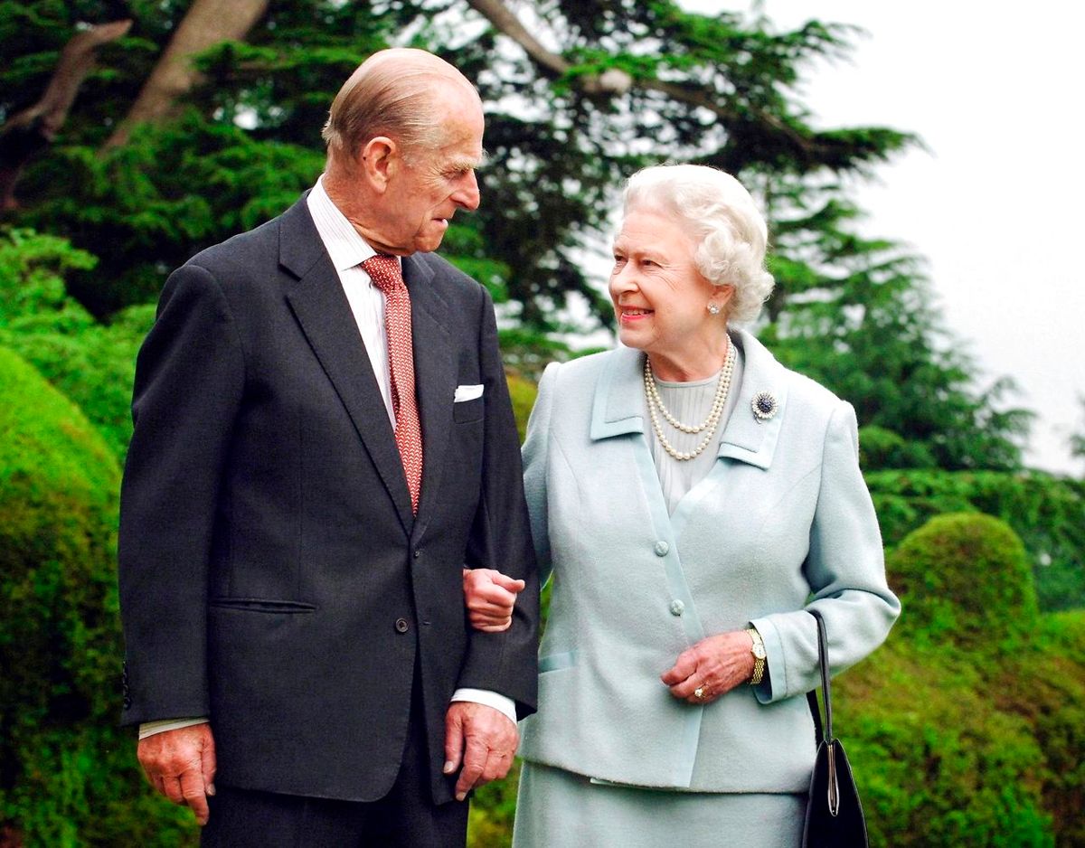 Prins Philip og dronning Elizabeth nåede at være gift i næsten 73 år. Foto: Scanpix/REUTERS/Fiona Hanson/Pool