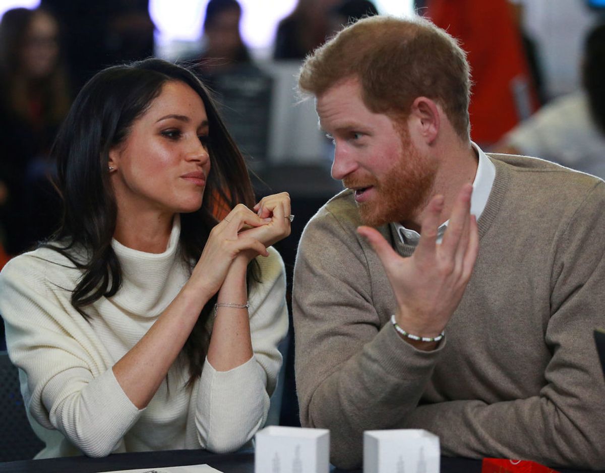 Harry og Meghan blev forældre til en lille pige, Lilibeth Diana, fredag den 4. juni. Foto: Scanpix/REUTERS/Ian Vogler/Pool