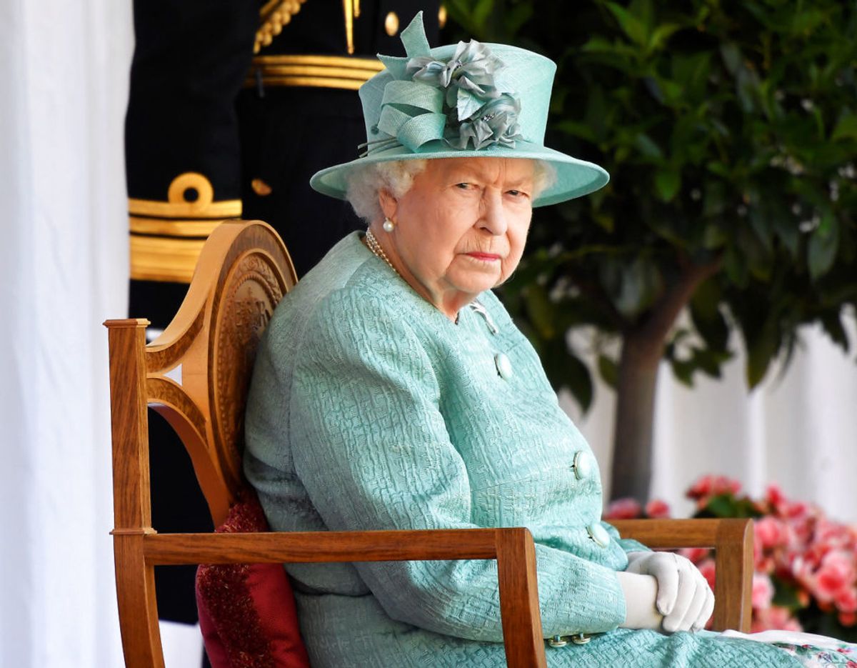 Dronning Elizabeth ved fejringen af sin fødselsdag den 13. juni 2020. Foto: Scanpix/REUTERS/Toby Melville/Pool