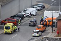 Farligt fund: Politiet afspærrer stort område