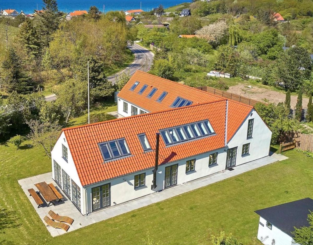 Her er sommerhuset. Foto: Nybolig Rågeleje