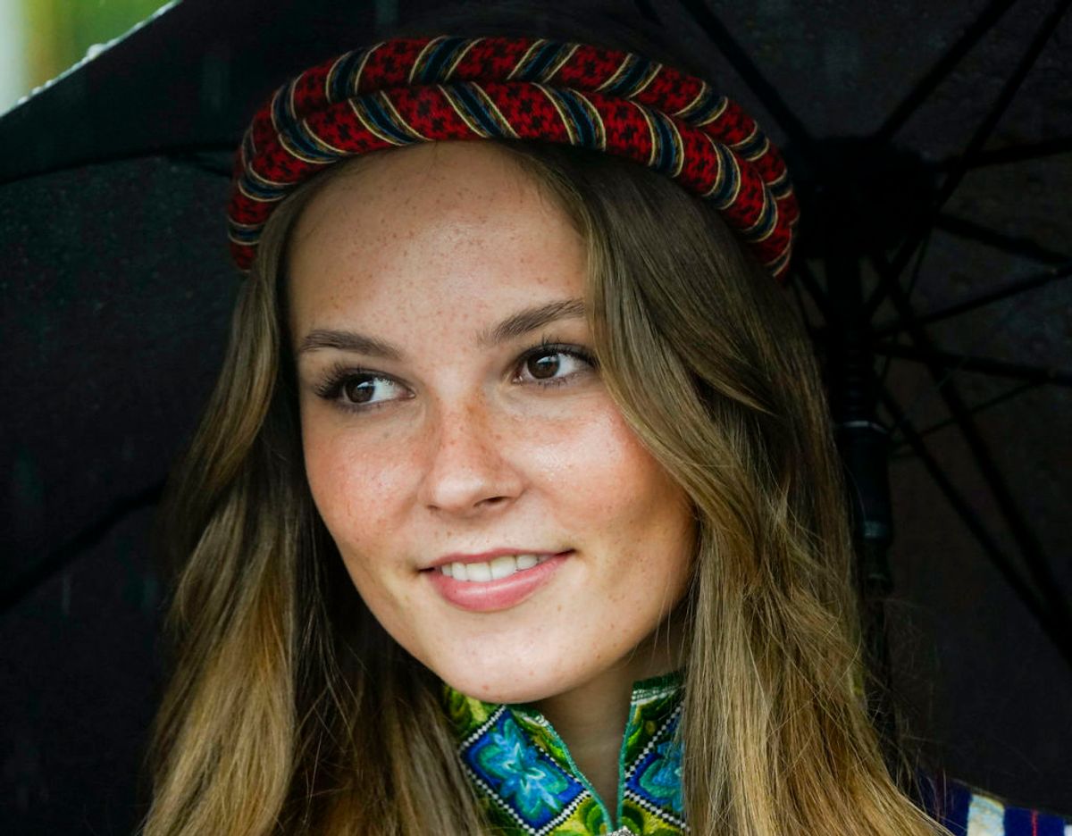 Endnu et foto af den smukke, norske prinsesse. Foto: Scanpix/Lise Åserud / POOL / NTB