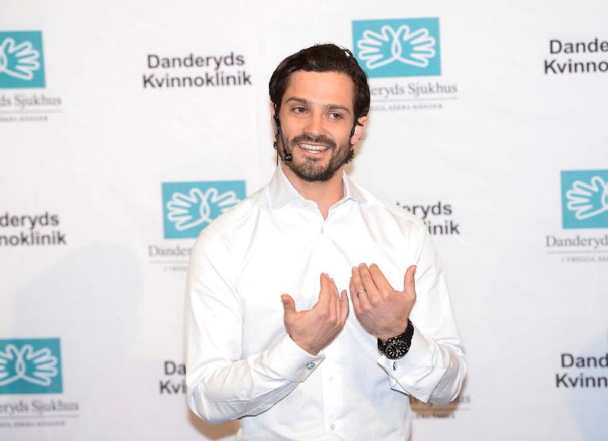 Prins Carl Philip er eftersigende 176 centimeter høj. Foto: Scanpix