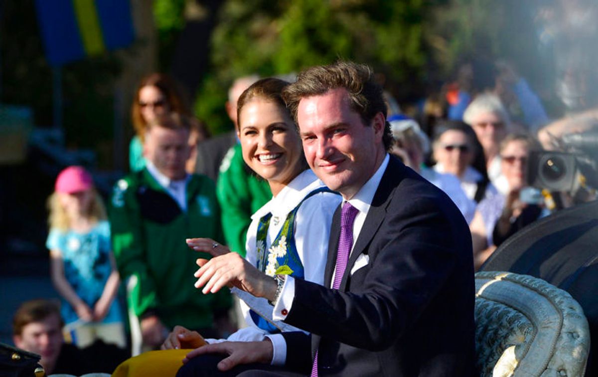 Chris O’Neill er gift med Madeleine og han rager 180 centimeter i vejret. Foto: Scanpix